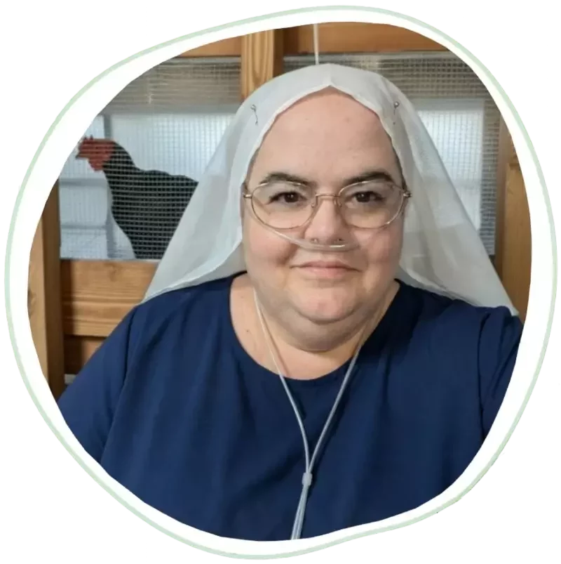 Blossom Frey, Lead Educator and founder at Blossom and Brine, and teacher of homesteading and canning classes.
