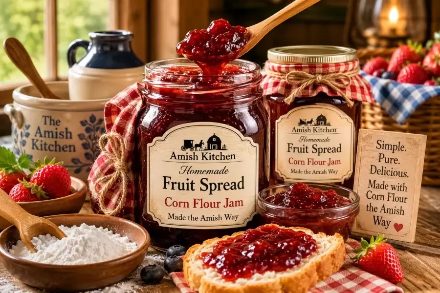Amish Corn Flour Jam Basics