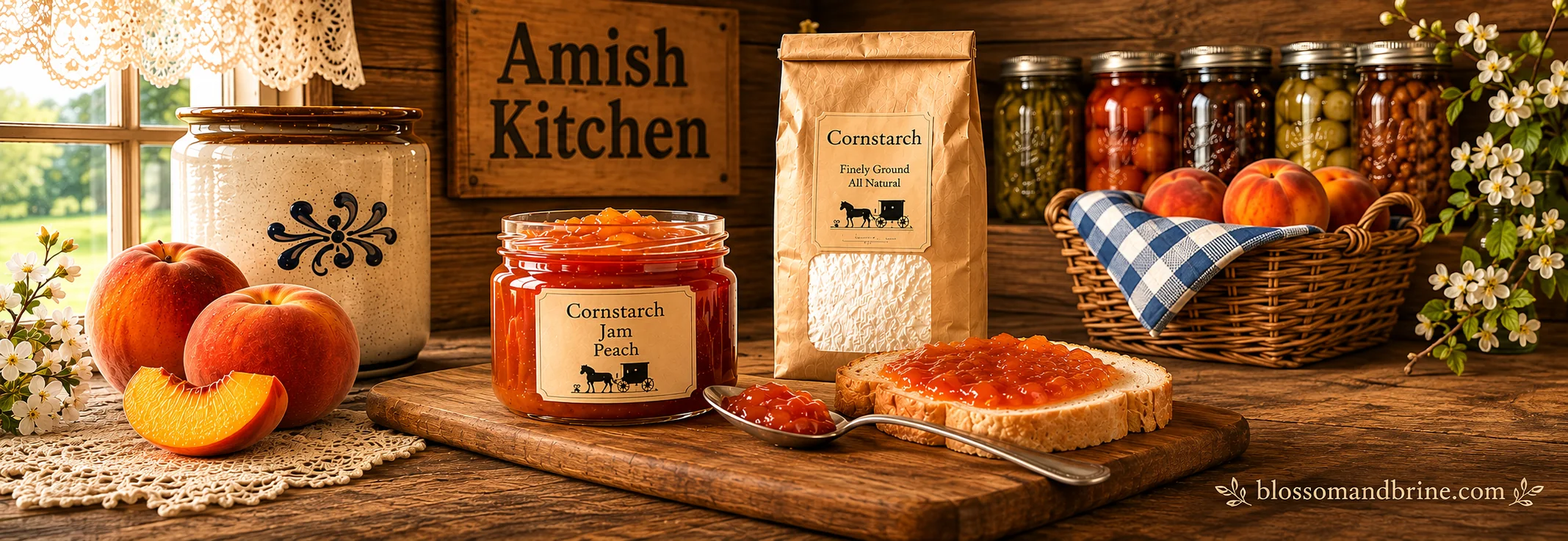 Amish Corn Flour Jam