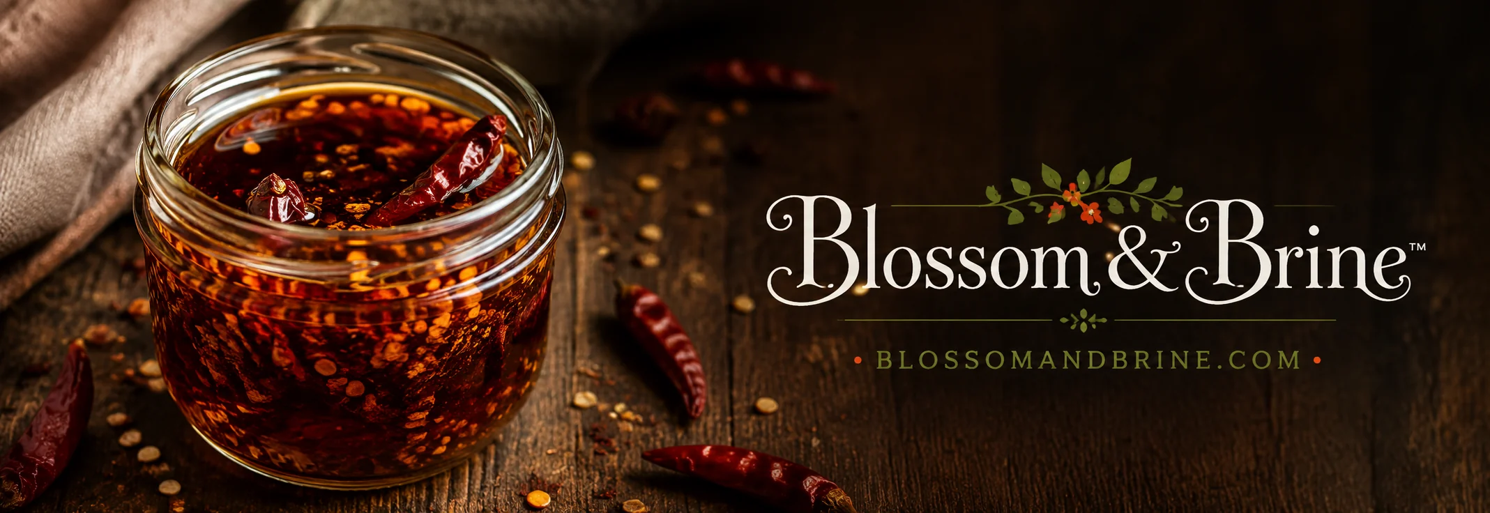 Homemade Chili Oil with Dried Peppers